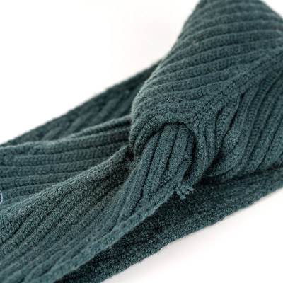 OEM Women Winter Headbands Knit Soft Elastic Head Wraps Warm Crochet Ear Warmer From Chinese Factory