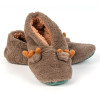 OEM One Fuzzy Feet Knit Slippers for Women Wholesale Cute Fleece-Lined House Slippers Animal Designs