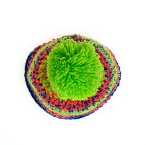 Chapeaux de seau tricotés en gros chapeaux de crochet faits à la main bonnets colorés de l'usine chinoise