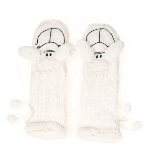 Wholesale knit Slipper Socks Anti-Slip Warm with Cute Animal knit slipper socks From China factory