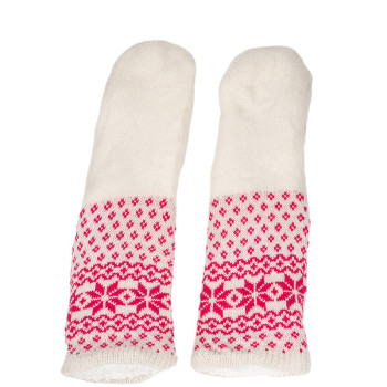 OEM Fuzzy Warm knitted Slipper Socks Wholesale Non Slip Winter Cozy Knit Fleece Lining Indoor Socks