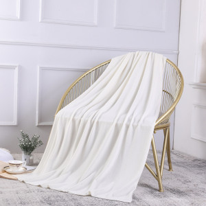 Wholesale Reversible Throw Blanket 60% Recycled Cashmere and 40% cashmere From Chinese supplier