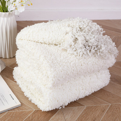 Wholesale Soft King Size Blanket knitted blanket Winter Warm From Chinese Factory