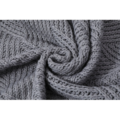 Wholesale 100% Soft Premium Combed Cotton King Size throw Blankets From Chinese Factory