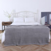 Оптовая продажа 100% хлопчатобумажных одеял King Size для Ben-Grey 405GSM Waffle Weave Soft Lightweight ODM