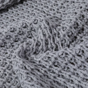 Vente en gros 100% coton couvertures King Size pour Ben-Grey 405GSM gaufré armure doux léger ODM