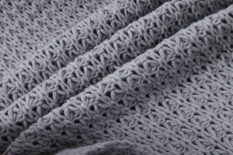 cashmere cable knit blanket