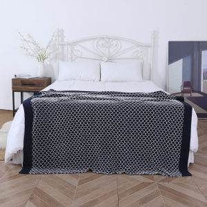 Оптовое хлопковое одеяло Full / Queen Size Premium Soft Breathable Cotton из Китая