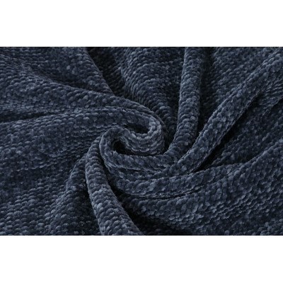 OEM Fluffy Chenille King Size Knitted Blanket From Chinese Supplier