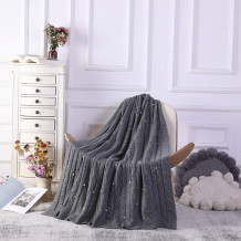Wholesale Reversible Throw Blanket 100% Cashmere throw blanket From Chinese Supplier