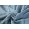 Wholesale 100% Cotton Sage Blue Cable Knit Throw Blanket for Couch, Sofa From Chinese Factory
