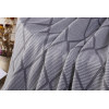 Manta hecha punto geométrica nórdica del algodón puro del OEM del fabricante chino