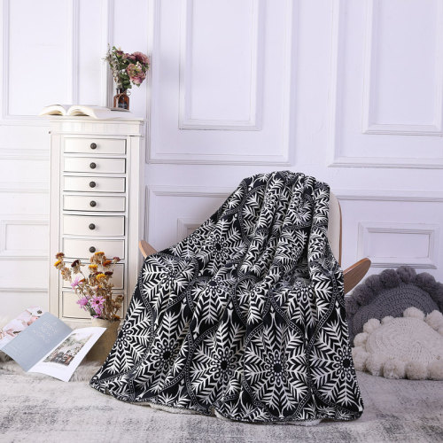 Wholesale throw blankts Sherpa Fleece Bed Blankets of Queen Size From Chinese Manufacturer