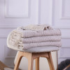 Couvertures tricotées en gros pour canapé, jeté décoratif léger et confortable pour canapé, lit et salon