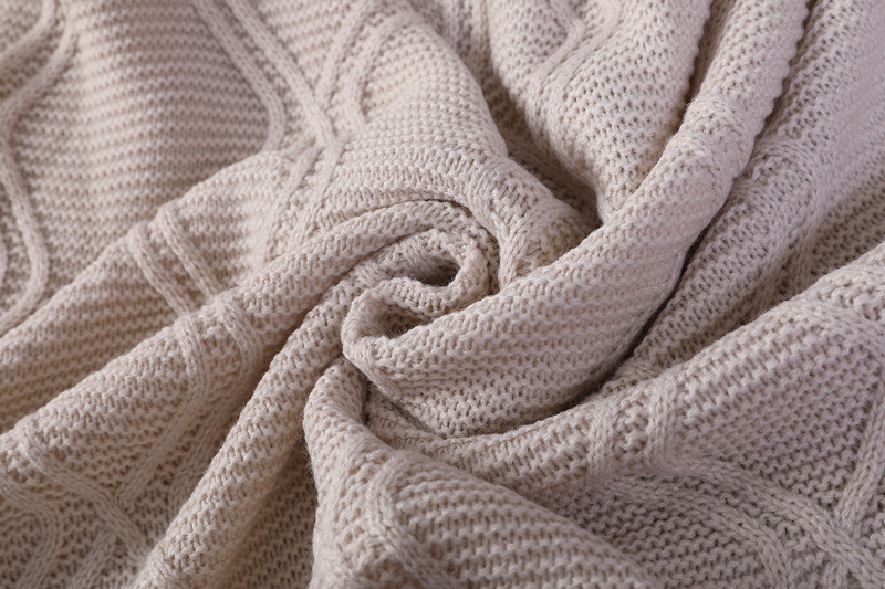 Wholesale Knitted Throw Blankets 