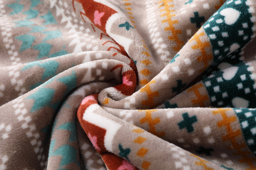 Оптовое одеяло Ultra-Plush Collection, двустороннее флисовое покрывало из шерпы, OEM