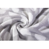 Vente en gros Globe gris Chenille couverture douce réversible tissu confortable de qualité supérieure
