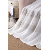 OEM Knitted Textured Throw Blanket Chenille knitted Blanket with Tassel From Chinese Suppiler