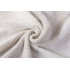 Manta de tiro con textura de punto OEM para cama, manta de chenilla con borla de proveedor chino