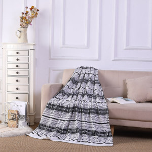 Vente en gros jeter couverture douce pour canapé canapé couverture tricotée décorative en provenance de Chine