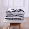 Одеяло оптом мягкое для дивана-кушетки декоративное вязаное одеяло из Китая