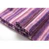 Lavender Style Recycled Space Dye Throw Blanket 50x60inch Chunky Warm Scarf Cuffed Beanie