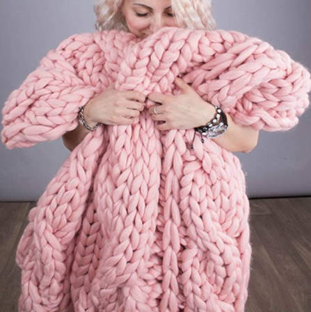 chunky blanket