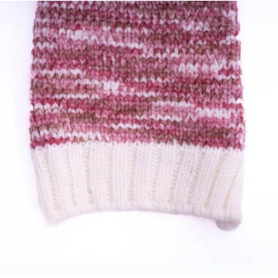 Warm Dog Sweater Stand Collar for Small Medium Puppy, Stretchy Plaid Knitted Sweater, Comfortable Cold Weather Pet Clothes