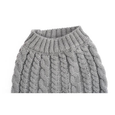 Thermal Knitted Dog Sweater Doggy Winter Coat Doggie Turtleneck Jacket Puppy Outfits Cat Sweatsuit