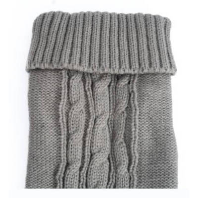 Pet knitted Sweaters with Golden Thread dog Cable Knit Pullover Pet dog Sweater for Cold Weather