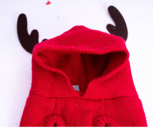 Fit warm Knitted Pet Clothes Dog Sweater Hoodie pet Sweatshirts Pullover Cat Jackets wholesale