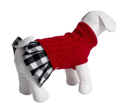 Dog Sweater Dress Warm Pet Sweater pet knitted Sweater Dog knit Coat pet knitted clothes wholesale