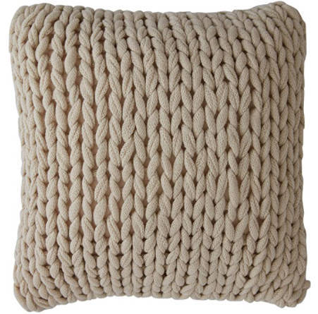 Knit Throw Pillow cover