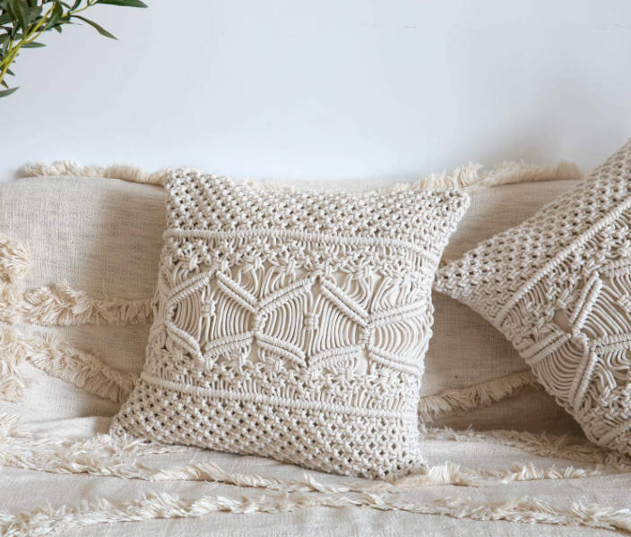 Knitted Cushion Pillow Cover