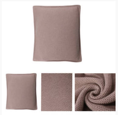 Cashmere knitted pillow cushion 