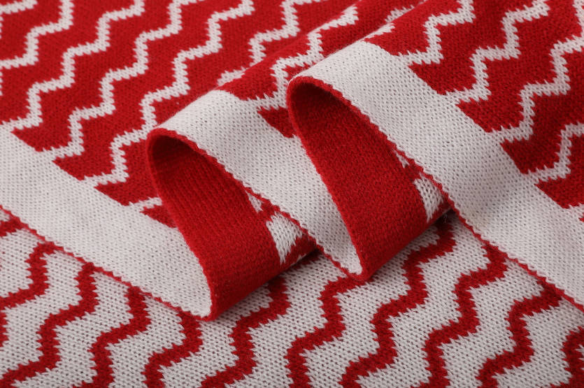 Bed And Sofa Knit Throw Blanket 