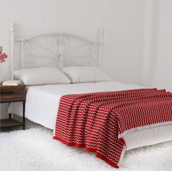 High Quality Spring And Summer Knitted Throw Blanket Wholesale For Bed And Sofa Knit Throw Blanket
