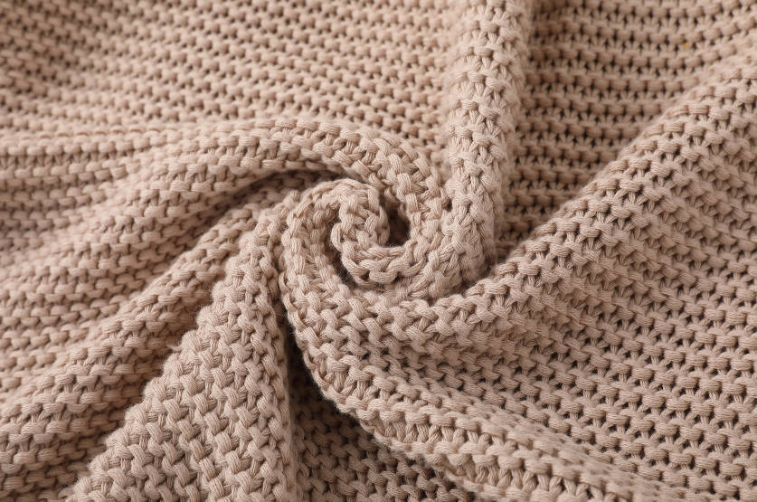 Knitted Throw Blanket