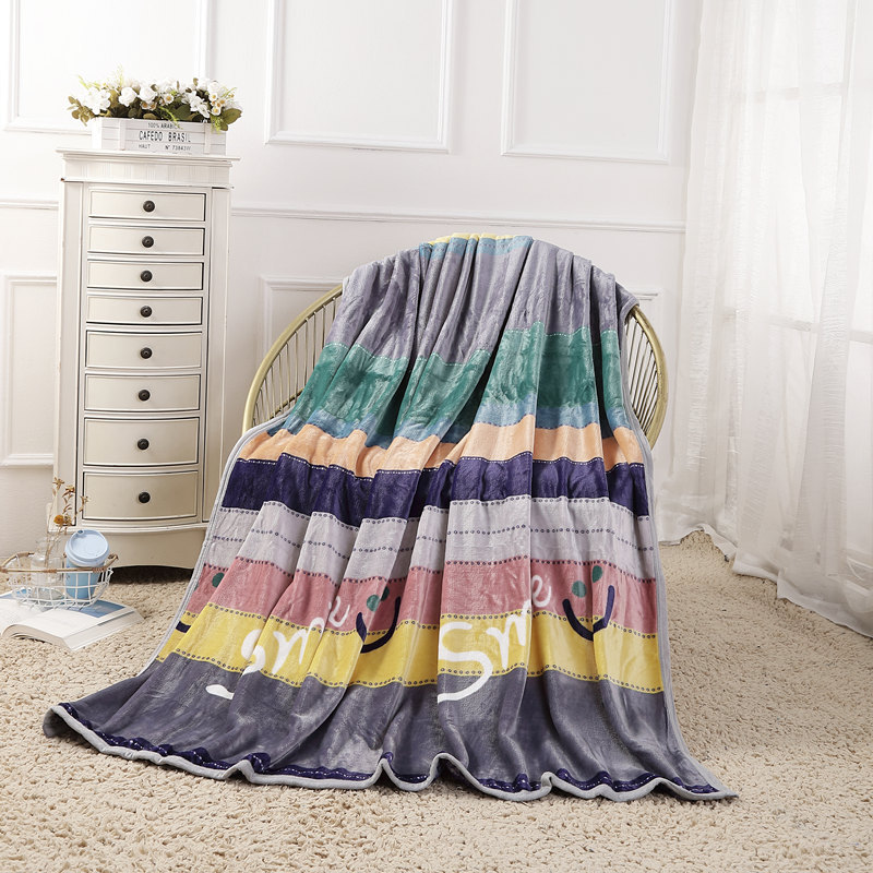 Why choose double sided printed blanket for spring?