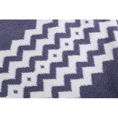 Wholesale fashion super soft and warm baby cotton knitted Blankets pima cotton blankets from China