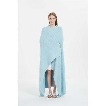 High Quality Luxury Super Soft Microfiber Wearable Blanket Lazy Wearable Blanket From China Factory