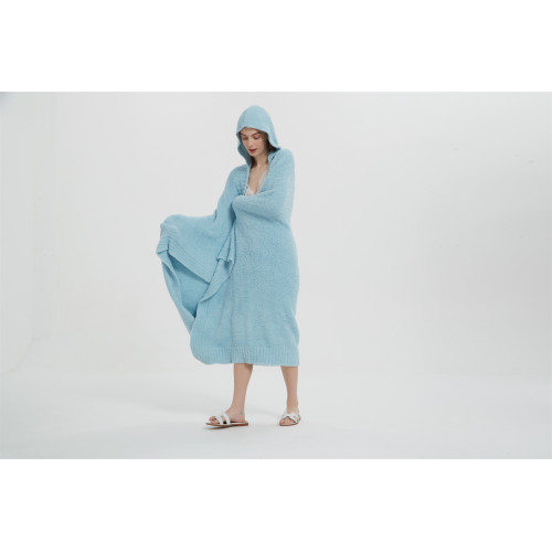 Warm Cozy Microfiber Wearable Sweater Blanket-----The Warmth Of Wearing On The Body