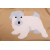 Hot Sale Intarsia Knitted Throw Blanket Wholesale Puppy Pattern Intarsia Knit Blanket From China