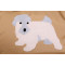Hot Sale Intarsia Knitted Throw Blanket Wholesale Puppy Pattern Intarsia Knit Blanket From China