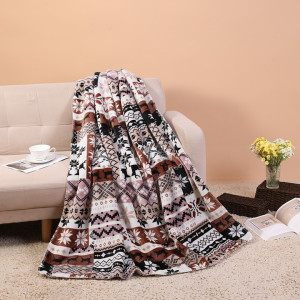 Super Soft Double-side Fleece Sherpa Warm Blanket wholesale for Cold Winter from Chinese Factory