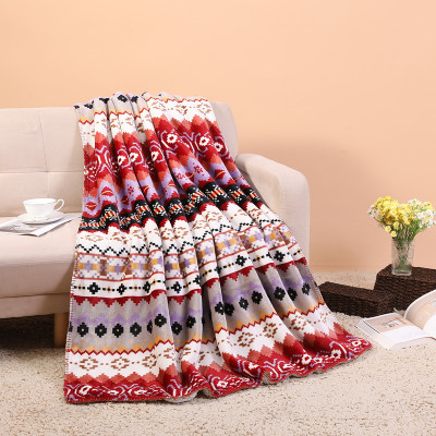 Wholesale Super Soft Luxurious Double Layer Fleece Blanket Wholesale Sherpa blanket for winter