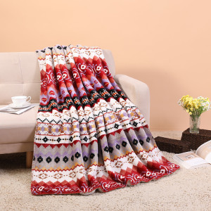Wholesale Super Soft Luxurious Double Layer blanket fleece Sherpa blanket for winter from China