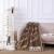 Supplying Super Light Dual Face Dual Color Cashmere Knitted Throw Blanket For Spring And Summer