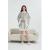 Hooded Poncho Style Cozy Wearable Blanket Plush Soft Sherpa Fleece Cape Shawl with Pockets and Hood