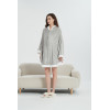 Hooded Poncho Style Cozy Wearable Blanket Plush Soft Sherpa Fleece Cape Shawl with Pockets and Hood